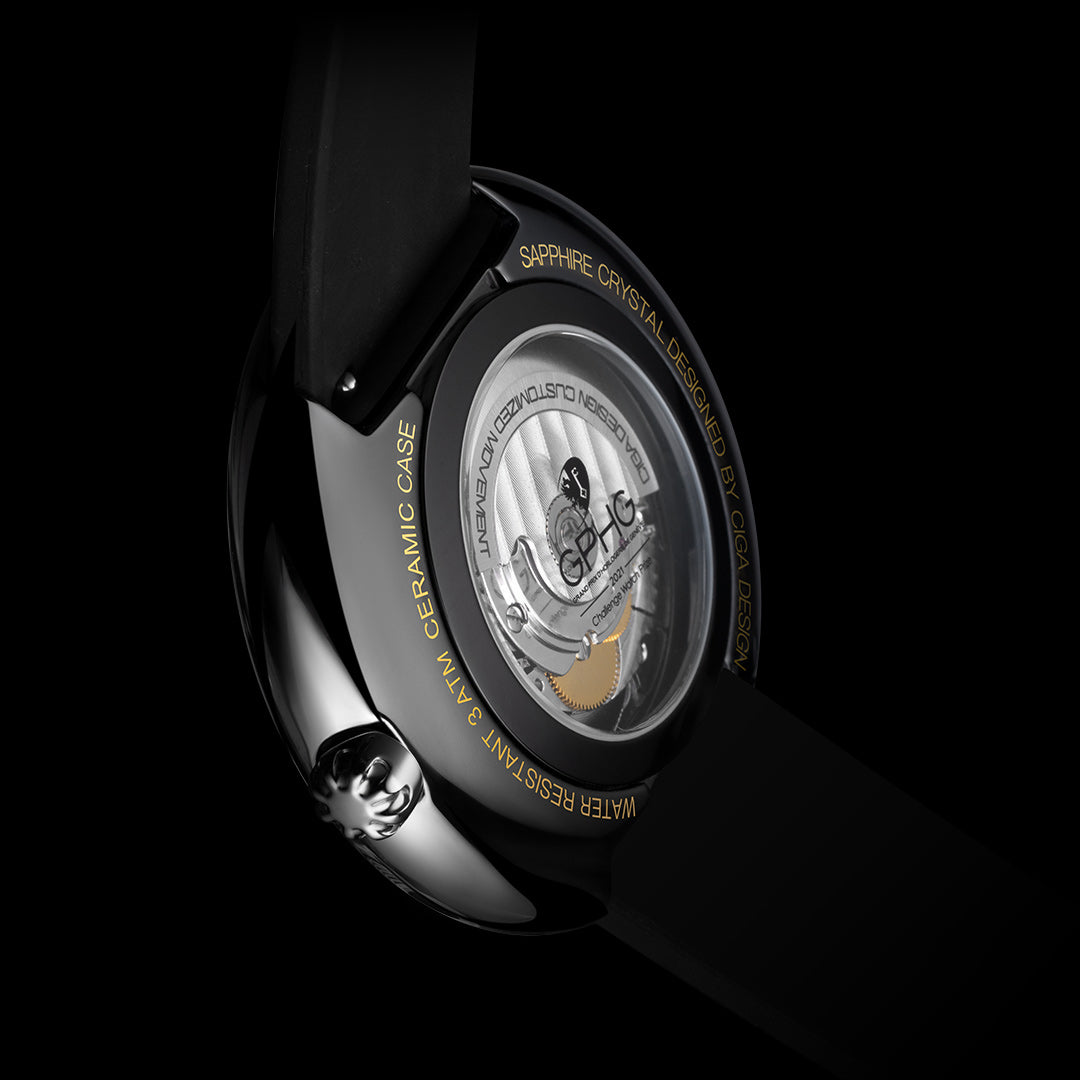 CIGA design Blue Planet II Gilded Age — detalhe ouro